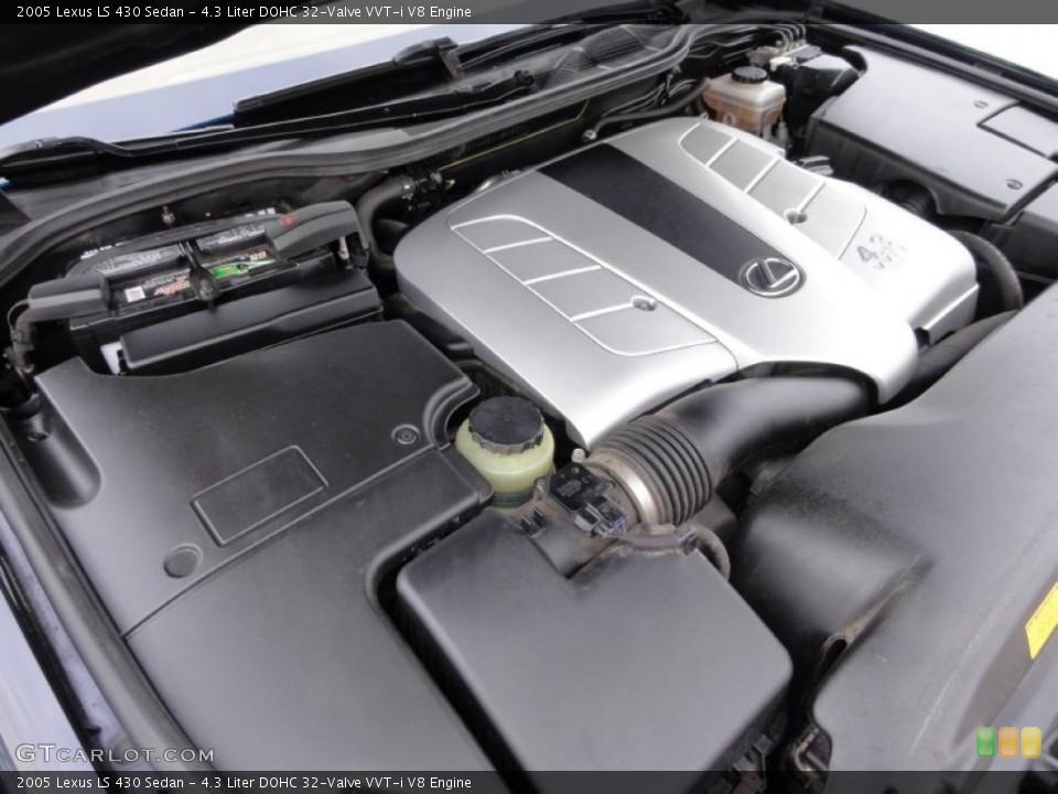 4.3 Liter DOHC 32-Valve VVT-i V8 Engine for the 2005 Lexus LS #59211473