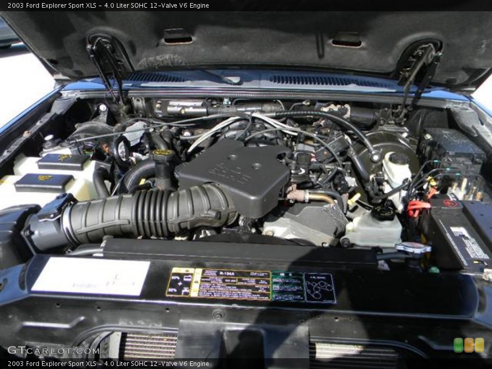 4.0 Liter SOHC 12-Valve V6 Engine for the 2003 Ford Explorer #59218896