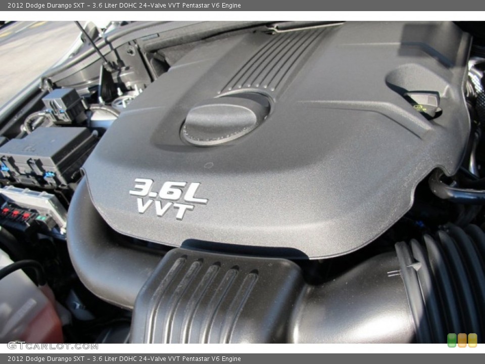 3.6 Liter DOHC 24-Valve VVT Pentastar V6 Engine for the 2012 Dodge Durango #59219835