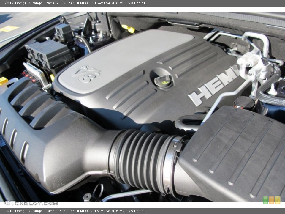 5.7 Liter HEMI OHV 16-Valve MDS VVT V8 Engine for the 2012 Dodge Durango #59219951