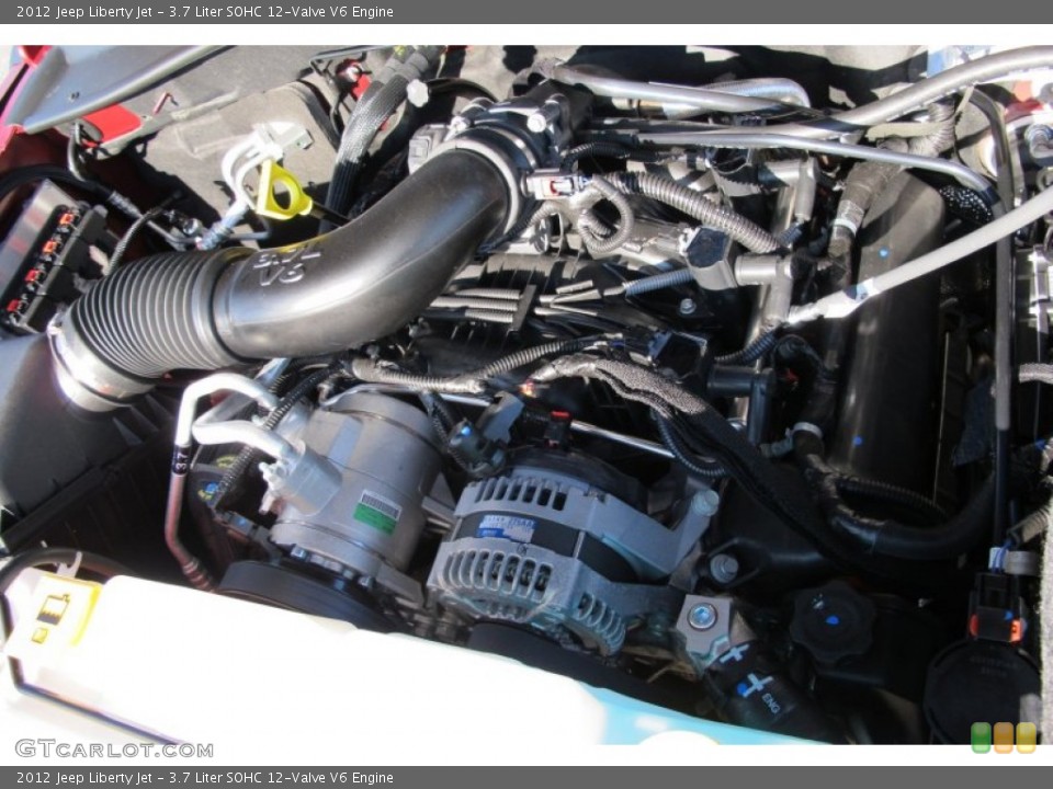 3.7 Liter SOHC 12-Valve V6 Engine for the 2012 Jeep Liberty #59220912