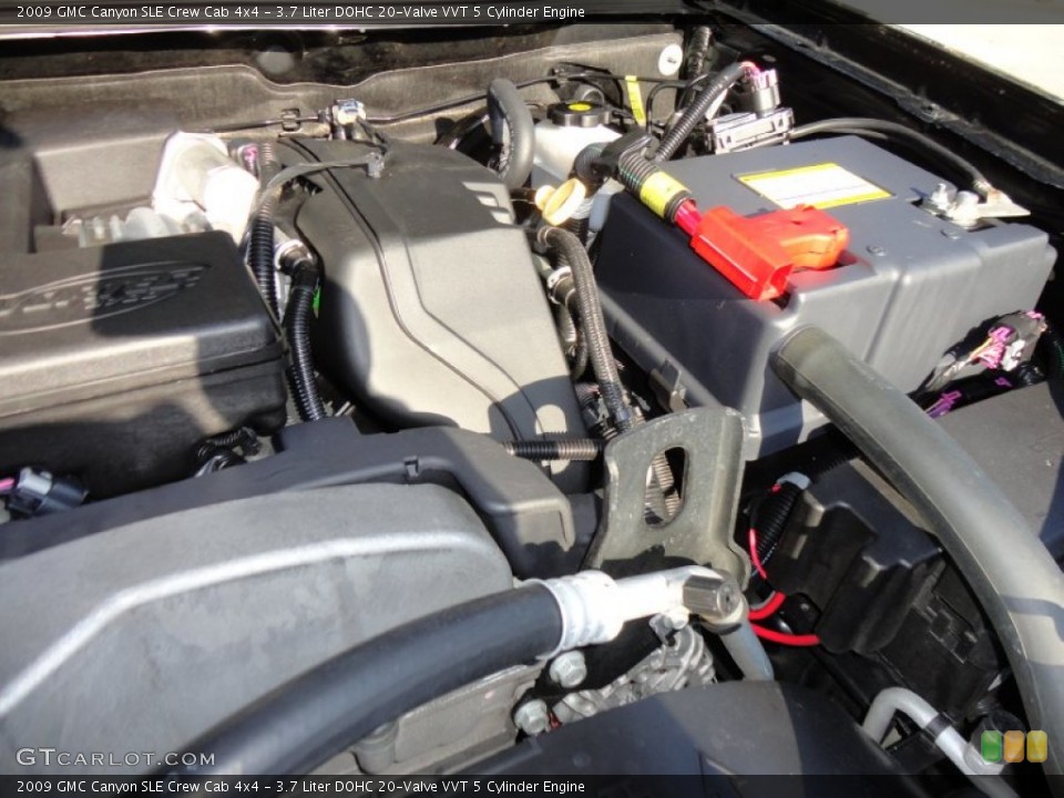 3.7 Liter DOHC 20-Valve VVT 5 Cylinder Engine for the 2009 GMC Canyon #59222538