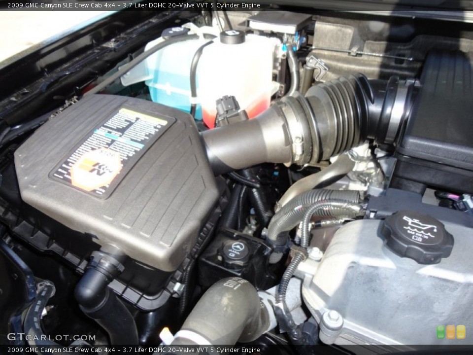 3.7 Liter DOHC 20-Valve VVT 5 Cylinder Engine for the 2009 GMC Canyon #59222547