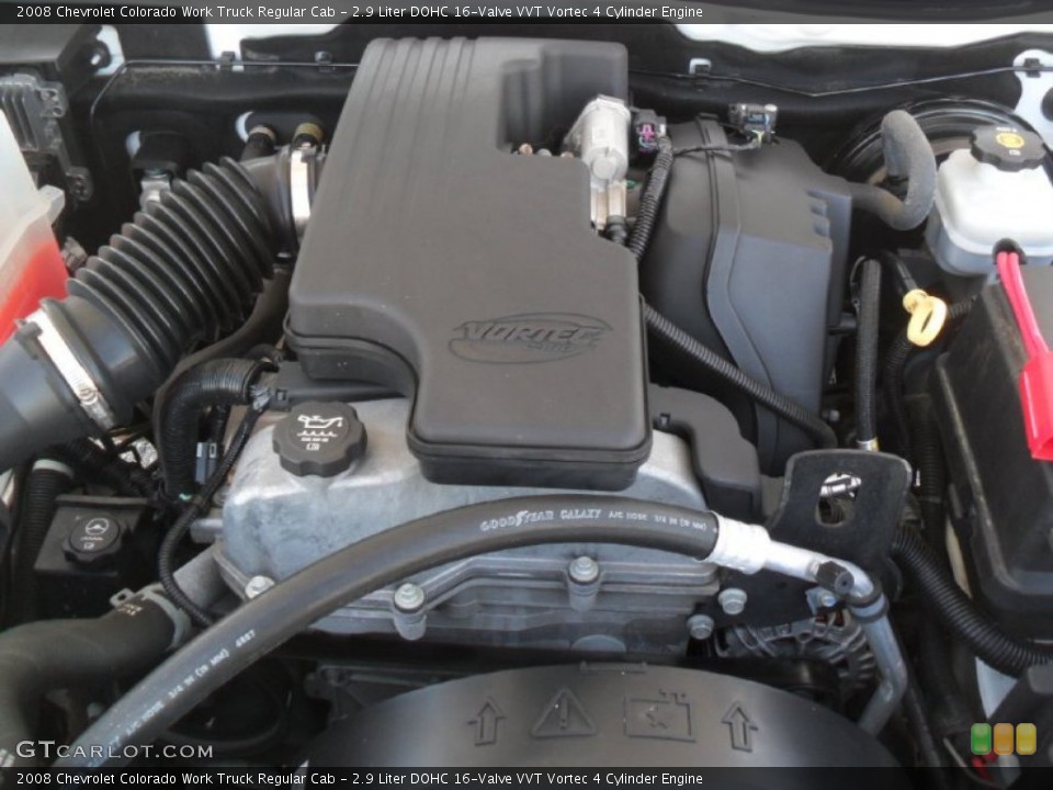 2.9 Liter DOHC 16-Valve VVT Vortec 4 Cylinder Engine for the 2008 Chevrolet Colorado #59224944