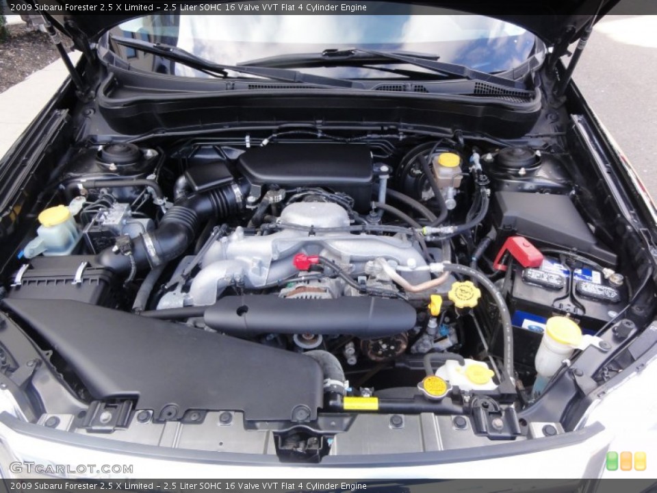 2.5 Liter SOHC 16 Valve VVT Flat 4 Cylinder Engine for the 2009 Subaru Forester #59227572