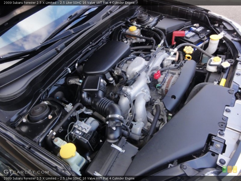 2.5 Liter SOHC 16 Valve VVT Flat 4 Cylinder Engine for the 2009 Subaru Forester #59227593