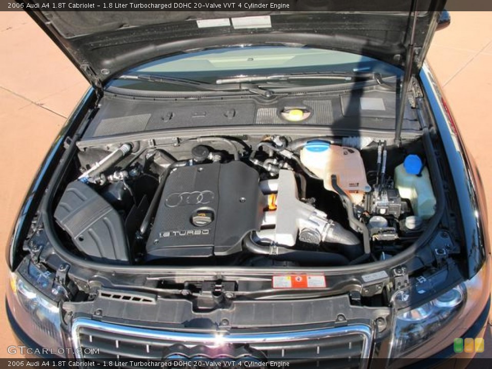 1.8 Liter Turbocharged DOHC 20-Valve VVT 4 Cylinder Engine for the 2006 Audi A4 #59235270