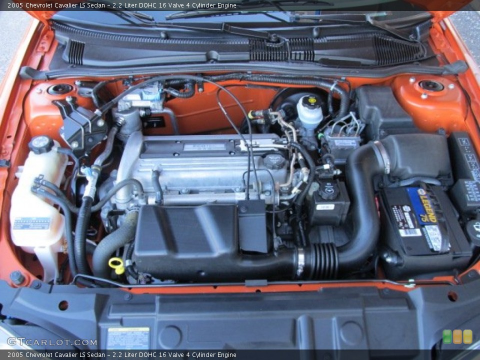 2.2 Liter DOHC 16 Valve 4 Cylinder Engine for the 2005 Chevrolet Cavalier #59256478