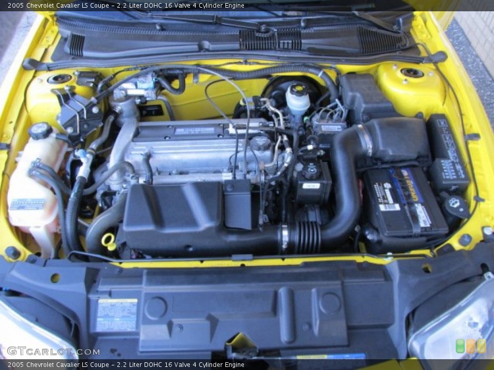 2.2 Liter DOHC 16 Valve 4 Cylinder Engine for the 2005 Chevrolet Cavalier #59256759