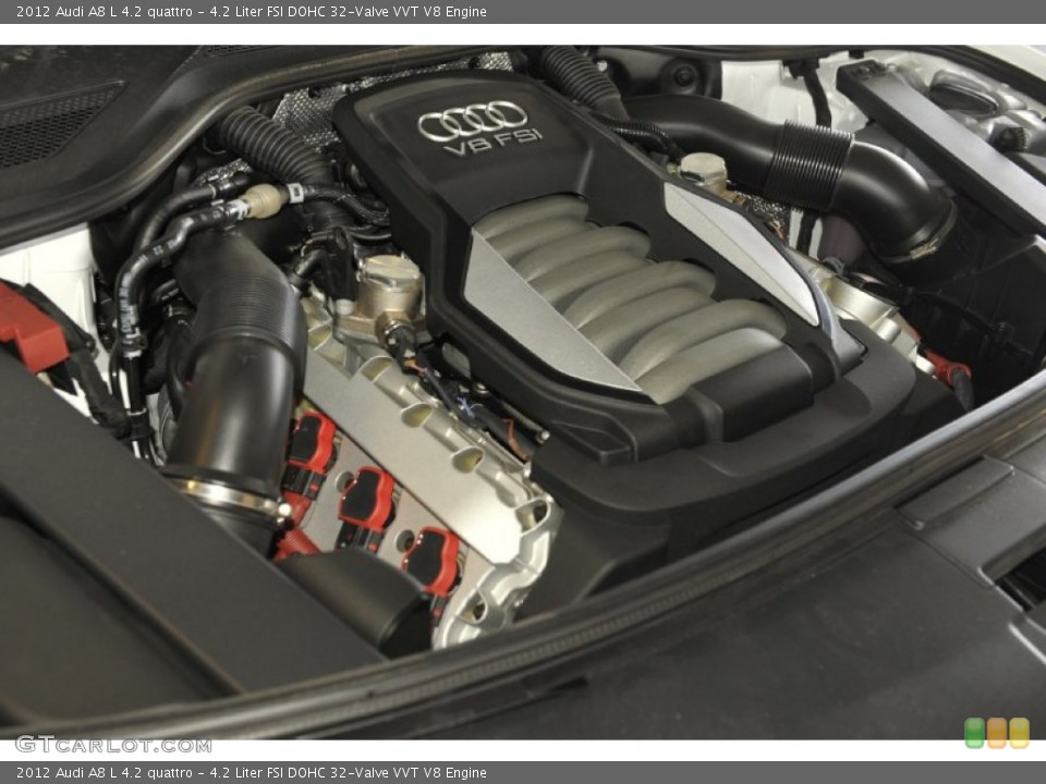 4.2 Liter FSI DOHC 32-Valve VVT V8 Engine for the 2012 Audi A8 #59257038