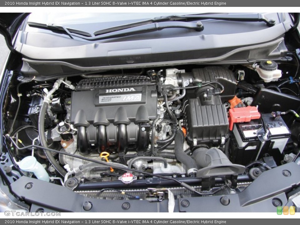 1.3 Liter SOHC 8-Valve i-VTEC IMA 4 Cylinder Gasoline/Electric Hybrid Engine for the 2010 Honda Insight #59266536