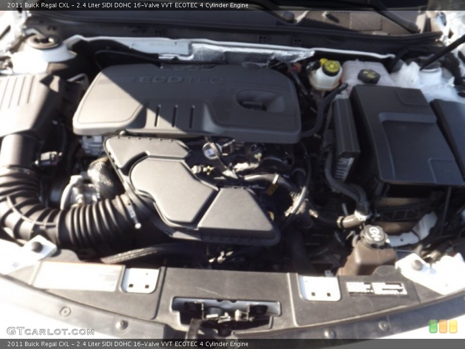 2.4 Liter SIDI DOHC 16-Valve VVT ECOTEC 4 Cylinder Engine for the 2011 Buick Regal #59269986