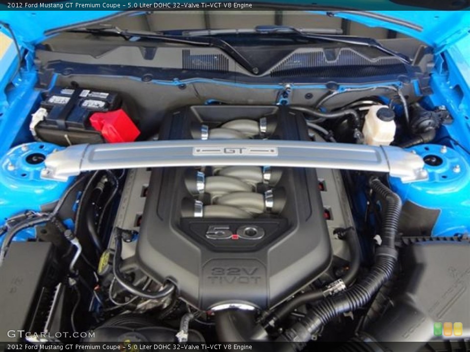 5.0 Liter DOHC 32-Valve Ti-VCT V8 Engine for the 2012 Ford Mustang #59278980