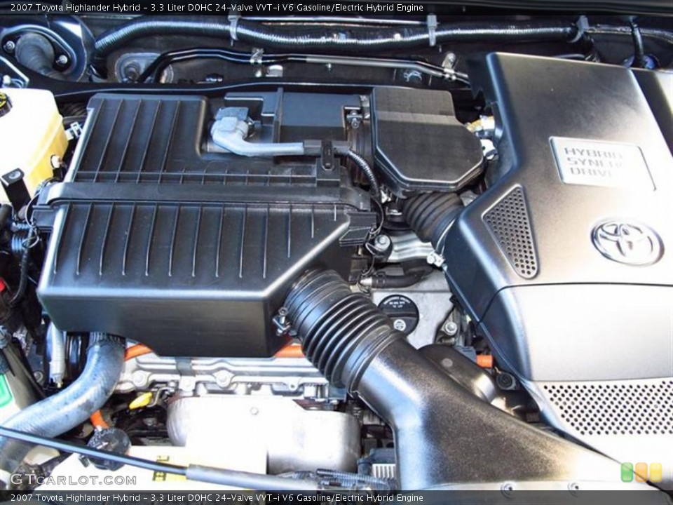 3.3 Liter DOHC 24-Valve VVT-i V6 Gasoline/Electric Hybrid Engine for the 2007 Toyota Highlander #59291244
