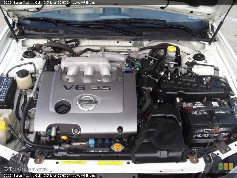 3.5 Liter DOHC 24-Valve V6 Engine for the 2002 Nissan Maxima #59297331