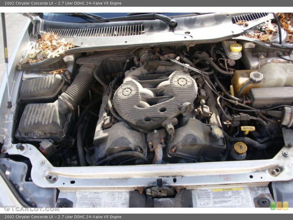 2.7 Liter DOHC 24-Valve V6 Engine for the 2002 Chrysler Concorde #59299541