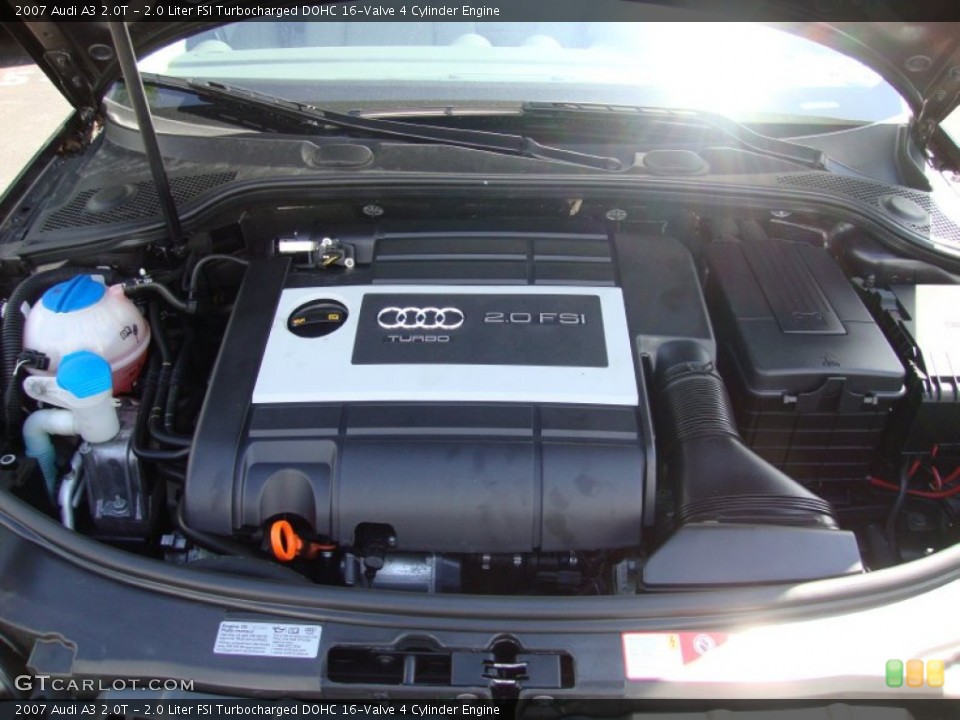 2.0 Liter FSI Turbocharged DOHC 16-Valve 4 Cylinder Engine for the 2007 Audi A3 #59299682