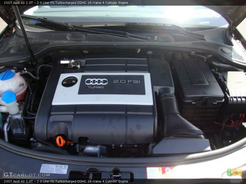 2.0 Liter FSI Turbocharged DOHC 16-Valve 4 Cylinder Engine for the 2007 Audi A3 #59299733