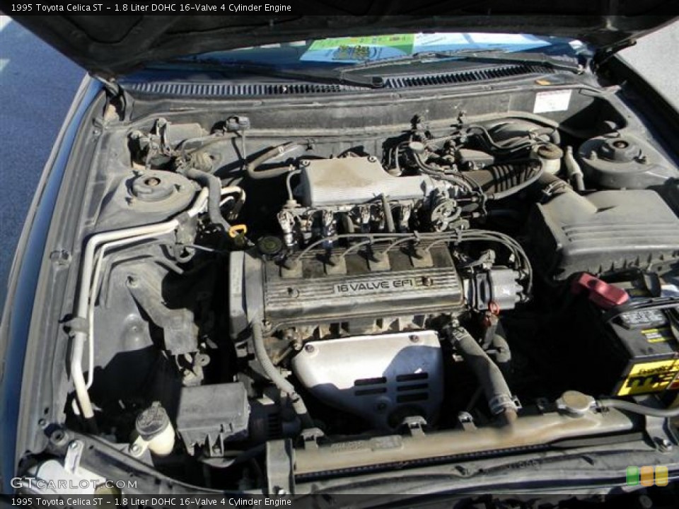 1.8 Liter DOHC 16-Valve 4 Cylinder 1995 Toyota Celica Engine