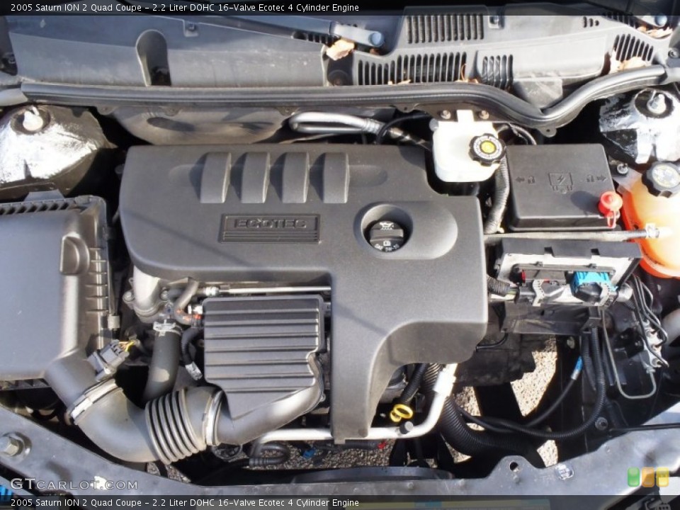 2.2 Liter DOHC 16-Valve Ecotec 4 Cylinder Engine for the 2005 Saturn ION #59321141