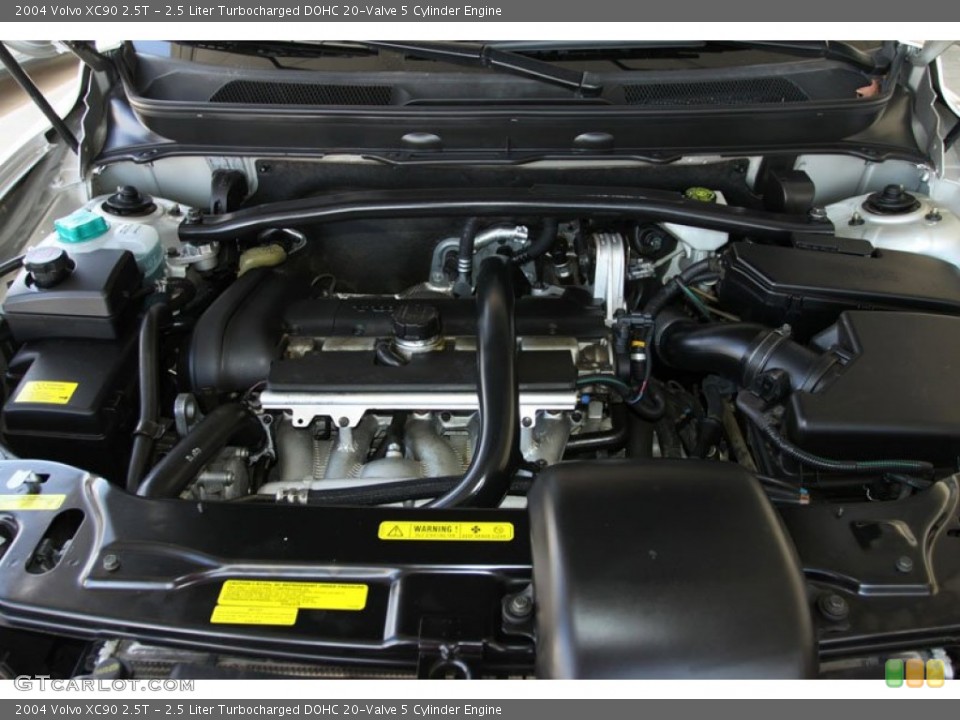 2.5 Liter Turbocharged DOHC 20-Valve 5 Cylinder Engine for the 2004 Volvo XC90 #59325725