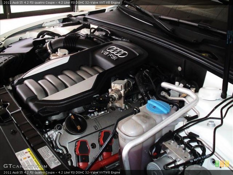 4.2 Liter FSI DOHC 32-Valve VVT V8 Engine for the 2011 Audi S5 #59330009