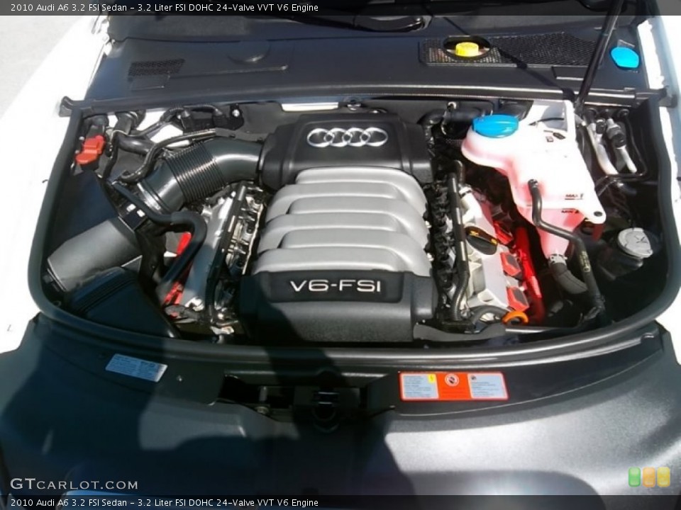 3.2 Liter FSI DOHC 24-Valve VVT V6 Engine for the 2010 Audi A6 #59330382