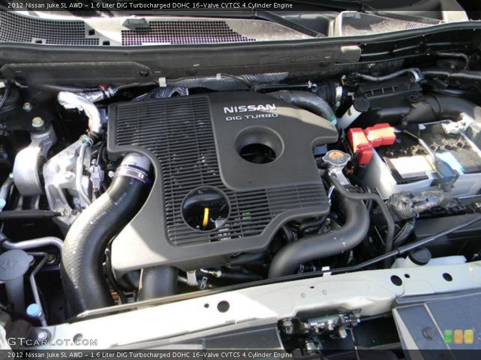 1.6 Liter DIG Turbocharged DOHC 16-Valve CVTCS 4 Cylinder Engine for the 2012 Nissan Juke #59339959