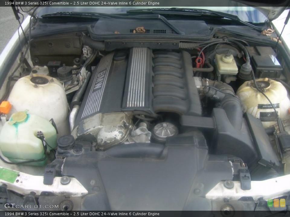 2.5 Liter DOHC 24-Valve Inline 6 Cylinder Engine for the 1994 BMW 3 Series #59352799