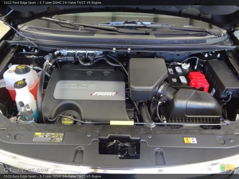 3.7 Liter DOHC 24-Valve TiVCT V6 Engine for the 2012 Ford Edge #59360383
