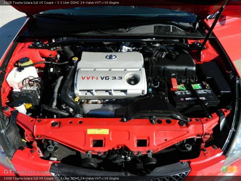 3.3 Liter DOHC 24-Valve VVT-i V6 Engine for the 2008 Toyota Solara #59367348