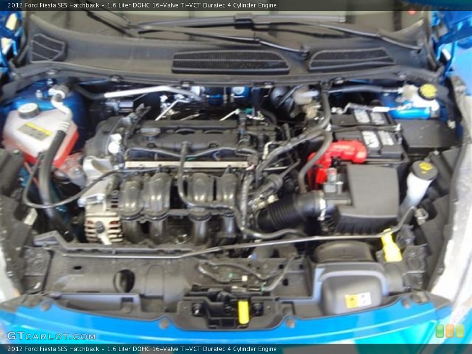 1.6 Liter DOHC 16-Valve Ti-VCT Duratec 4 Cylinder Engine for the 2012 Ford Fiesta #59372739