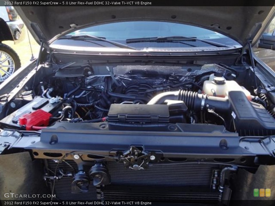 5.0 Liter Flex-Fuel DOHC 32-Valve Ti-VCT V8 Engine for the 2012 Ford F150 #59374689