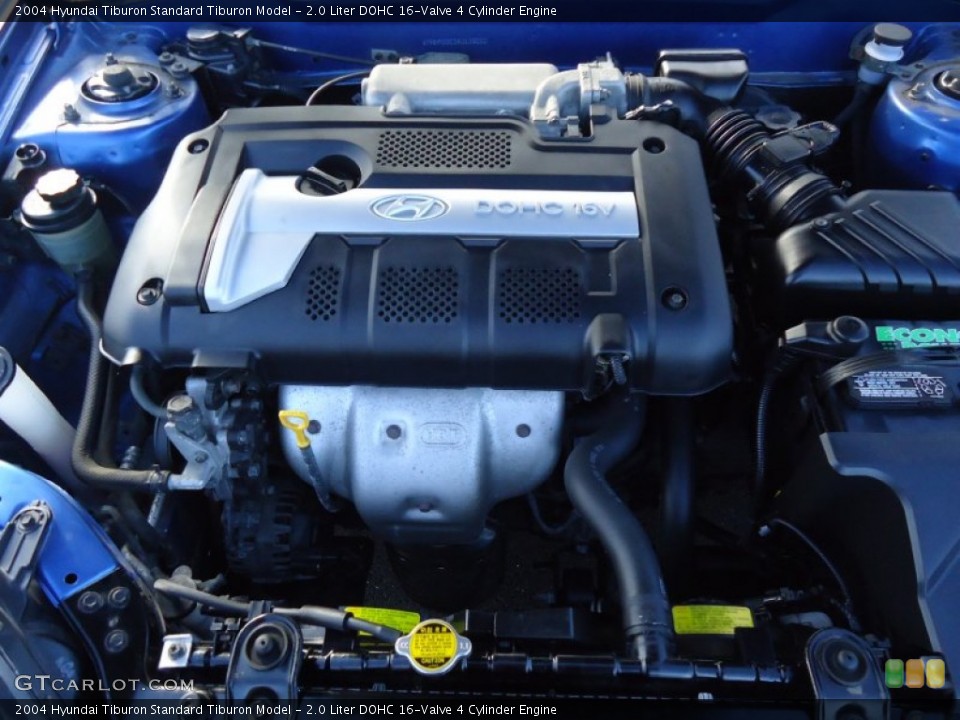 2.0 Liter DOHC 16-Valve 4 Cylinder Engine for the 2004 Hyundai Tiburon #59377751