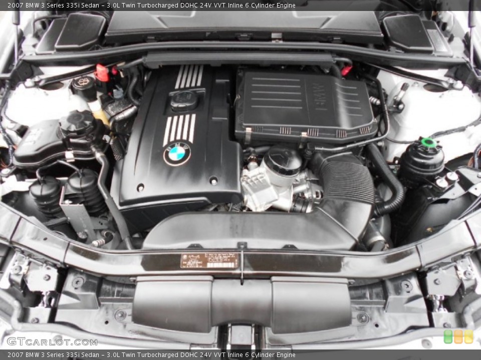 3.0L Twin Turbocharged DOHC 24V VVT Inline 6 Cylinder Engine for the 2007 BMW 3 Series #59380457