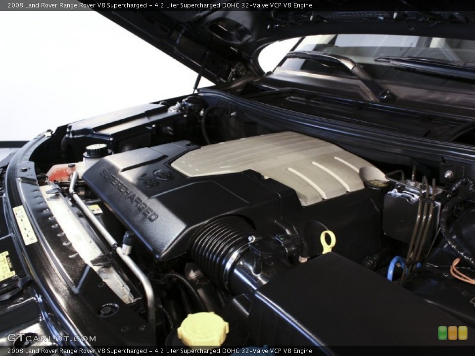 4.2 Liter Supercharged DOHC 32-Valve VCP V8 Engine for the 2008 Land Rover Range Rover #59383739