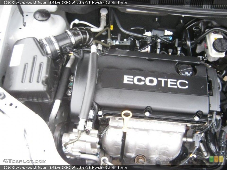 1.6 Liter DOHC 16-Valve VVT Ecotech 4 Cylinder Engine for the 2010 Chevrolet Aveo #59388500
