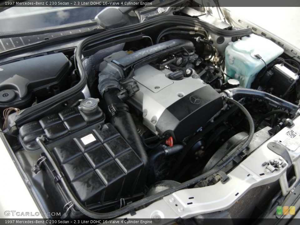 2.3 Liter DOHC 16-Valve 4 Cylinder 1997 Mercedes-Benz C Engine