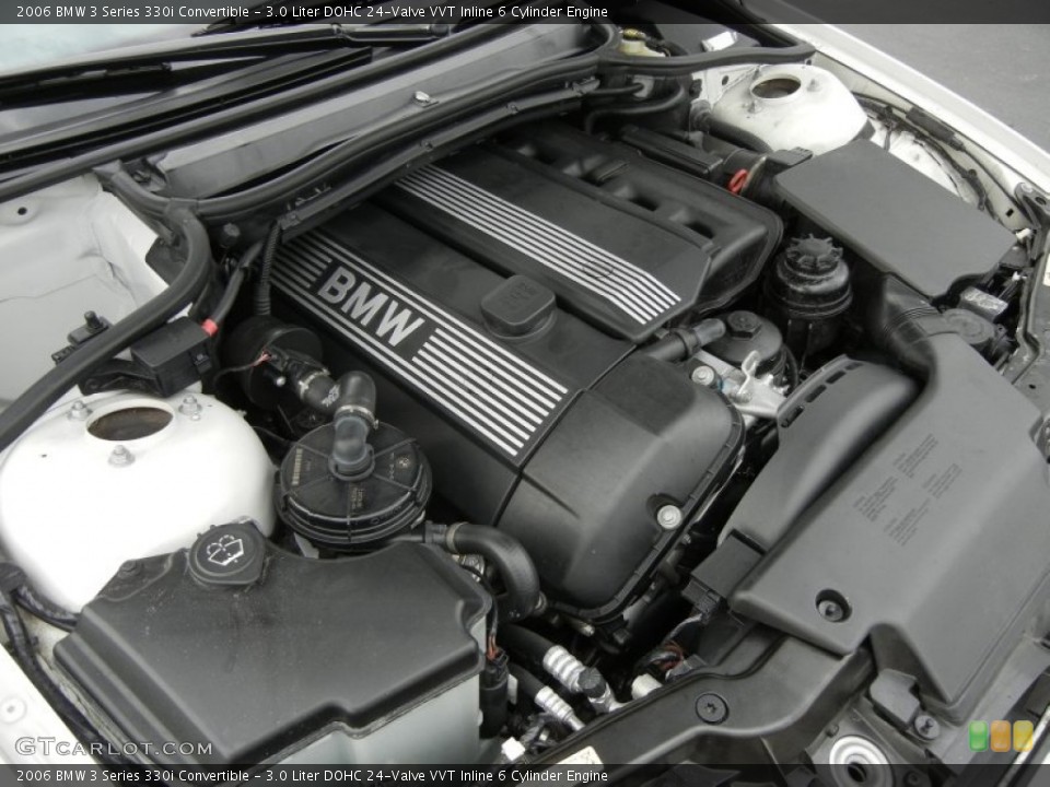 3.0 Liter DOHC 24-Valve VVT Inline 6 Cylinder Engine for the 2006 BMW 3 Series #59389663
