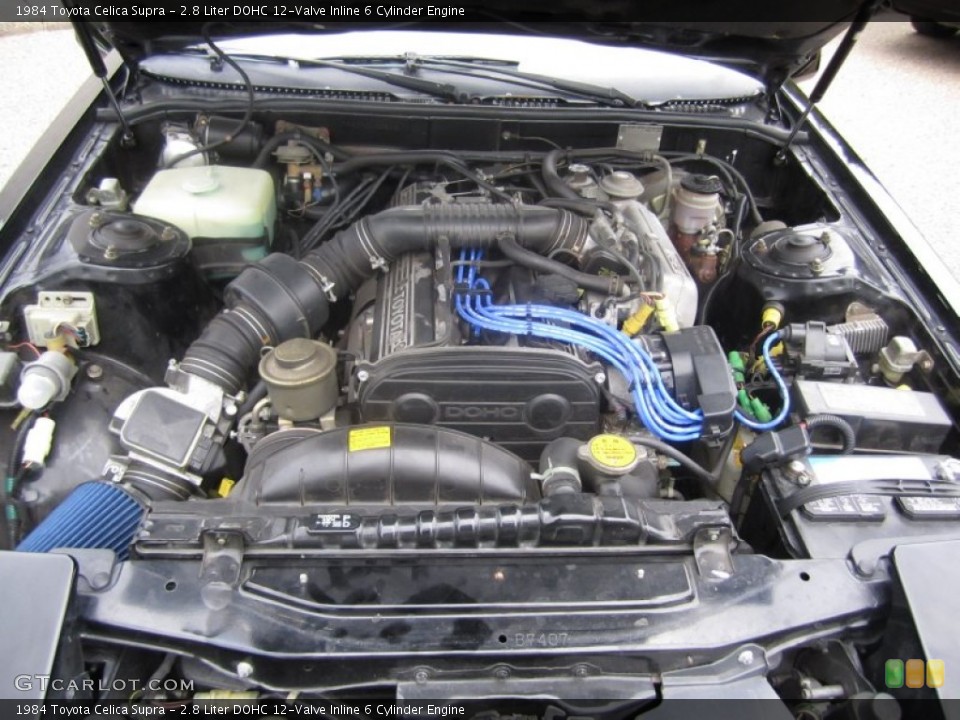 2.8 Liter DOHC 12-Valve Inline 6 Cylinder Engine for the 1984 Toyota Celica #59407640