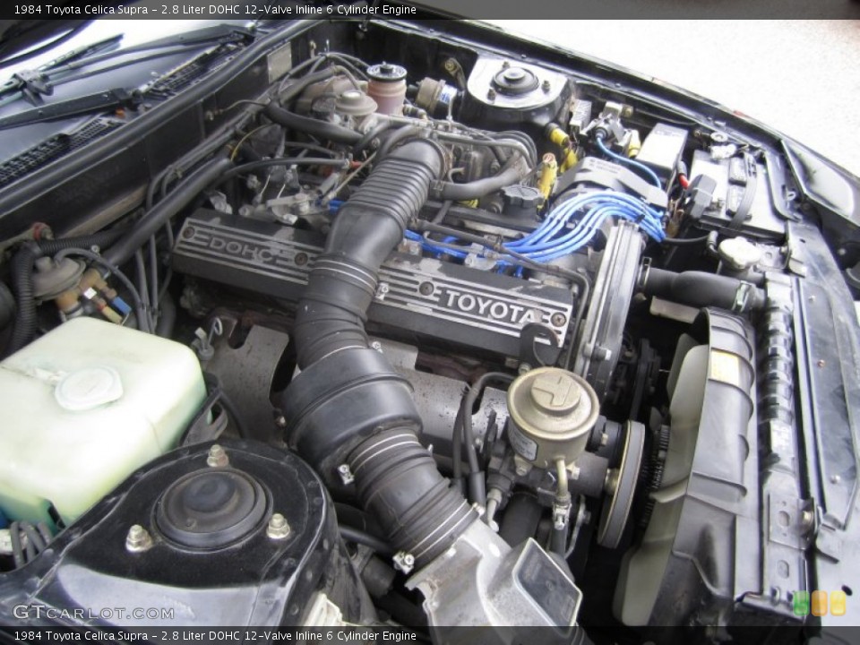 2.8 Liter DOHC 12-Valve Inline 6 Cylinder Engine for the 1984 Toyota Celica #59407652