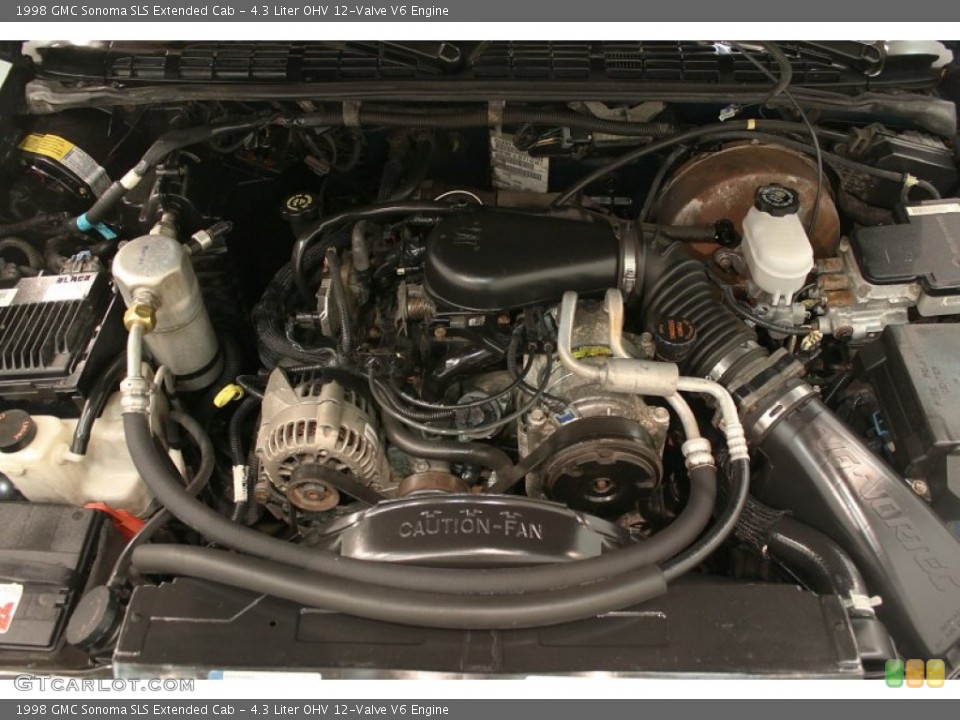 4.3 Liter OHV 12-Valve V6 Engine for the 1998 GMC Sonoma #59417038