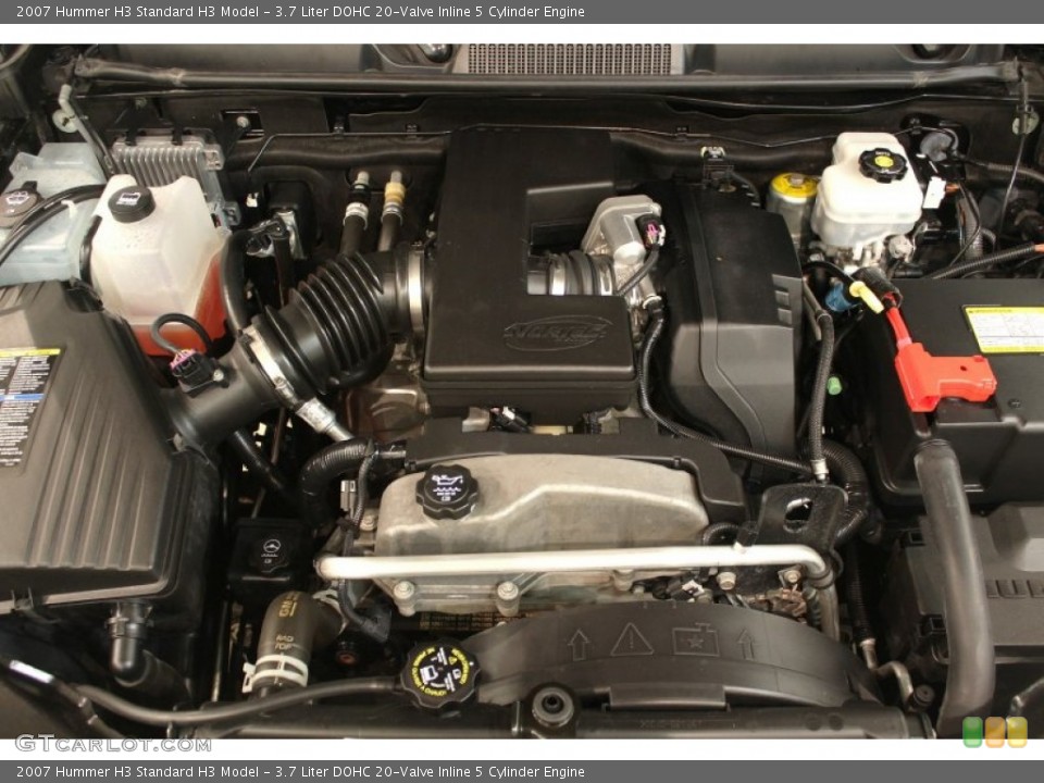 3.7 Liter DOHC 20-Valve Inline 5 Cylinder Engine for the 2007 Hummer H3 #59417424