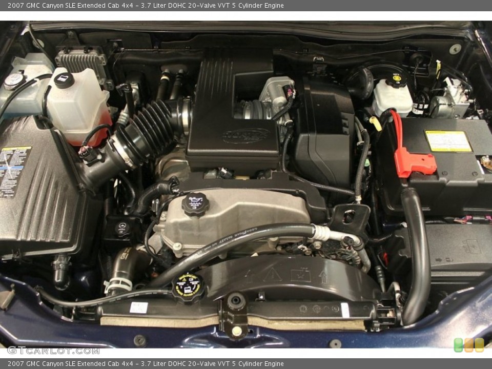 3.7 Liter DOHC 20-Valve VVT 5 Cylinder Engine for the 2007 GMC Canyon #59417814