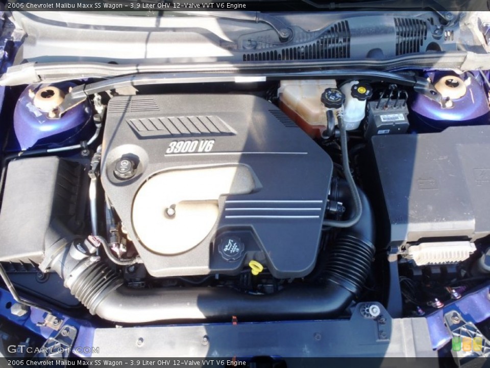 3.9 Liter OHV 12-Valve VVT V6 Engine for the 2006 Chevrolet Malibu #59418891