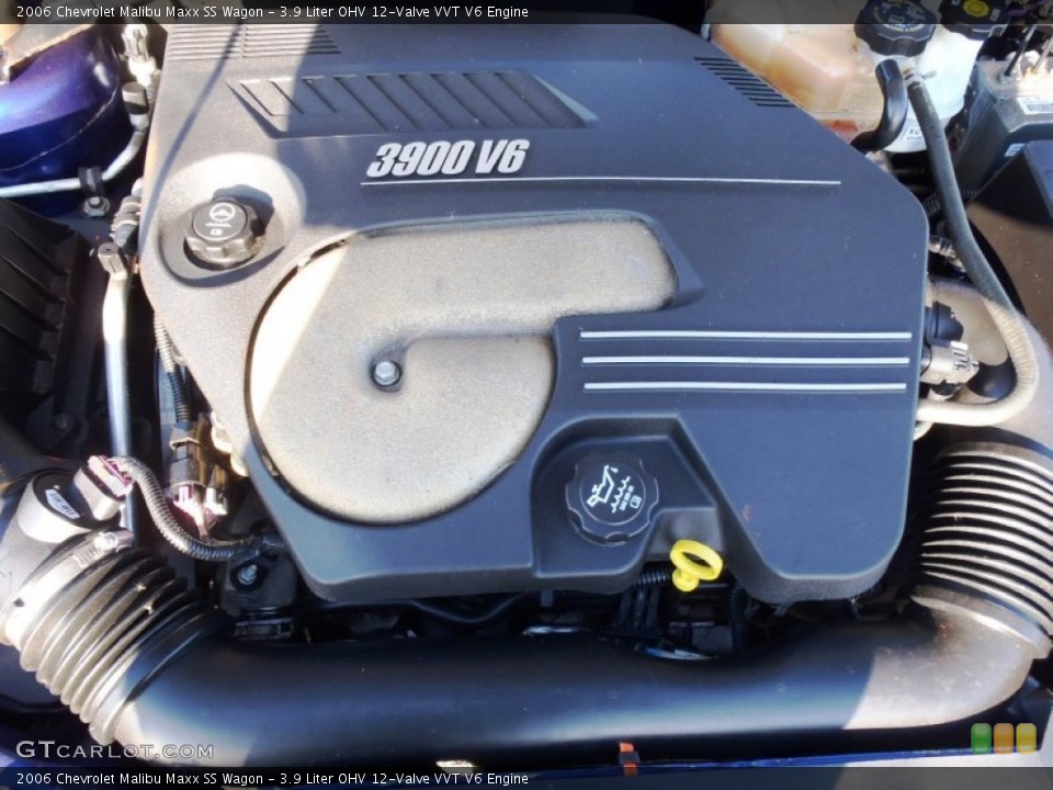 3.9 Liter OHV 12-Valve VVT V6 Engine for the 2006 Chevrolet Malibu #59418902