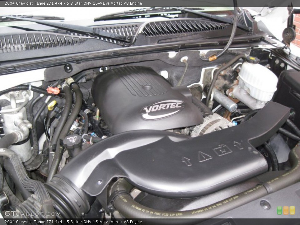 5.3 Liter OHV 16-Valve Vortec V8 Engine for the 2004 Chevrolet Tahoe #59427296