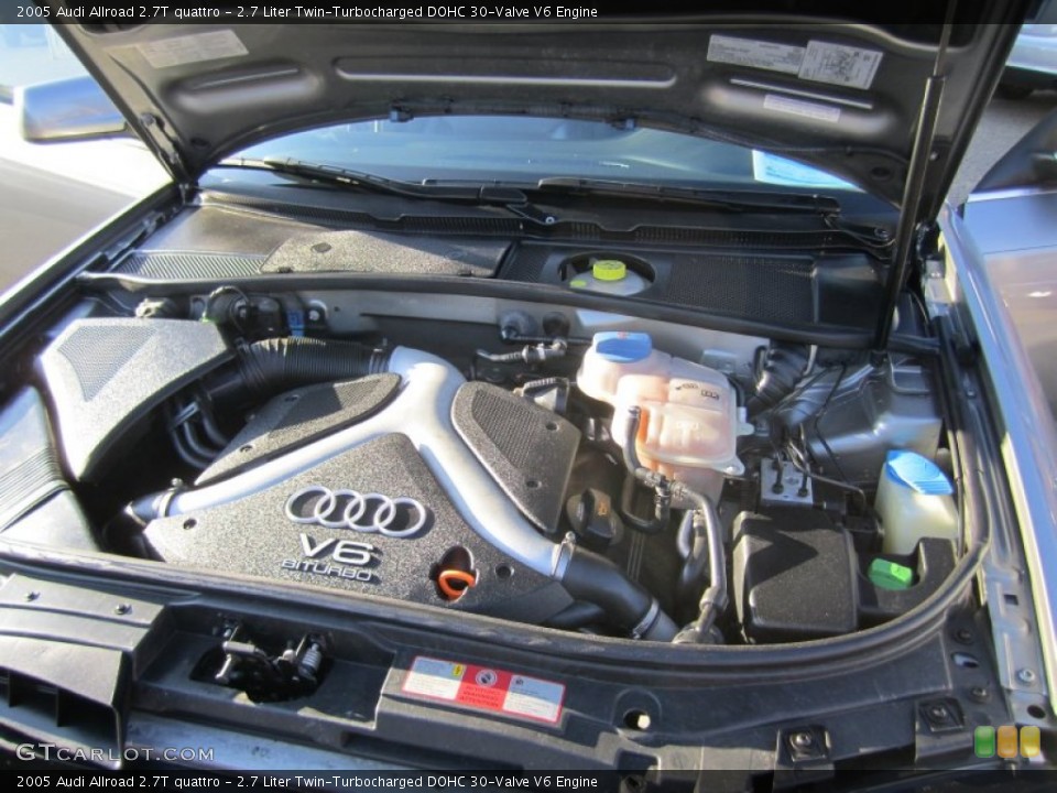 2.7 Liter Twin-Turbocharged DOHC 30-Valve V6 Engine for the 2005 Audi Allroad #59428007