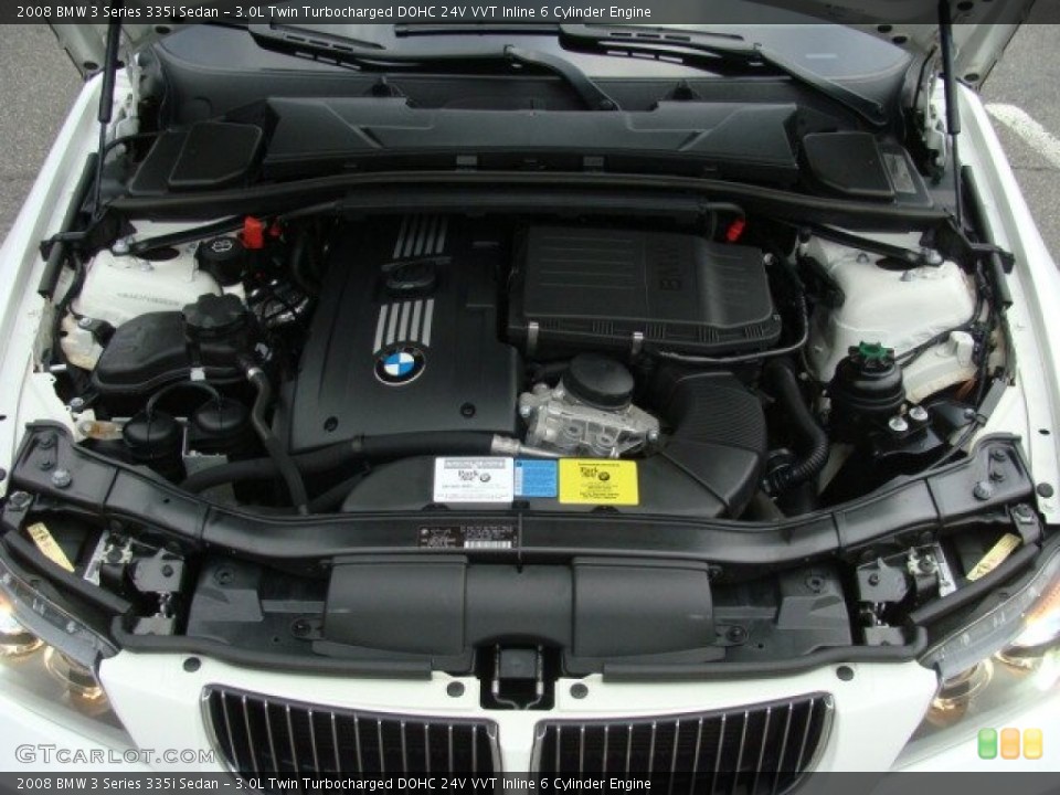 3.0L Twin Turbocharged DOHC 24V VVT Inline 6 Cylinder Engine for the 2008 BMW 3 Series #59429308