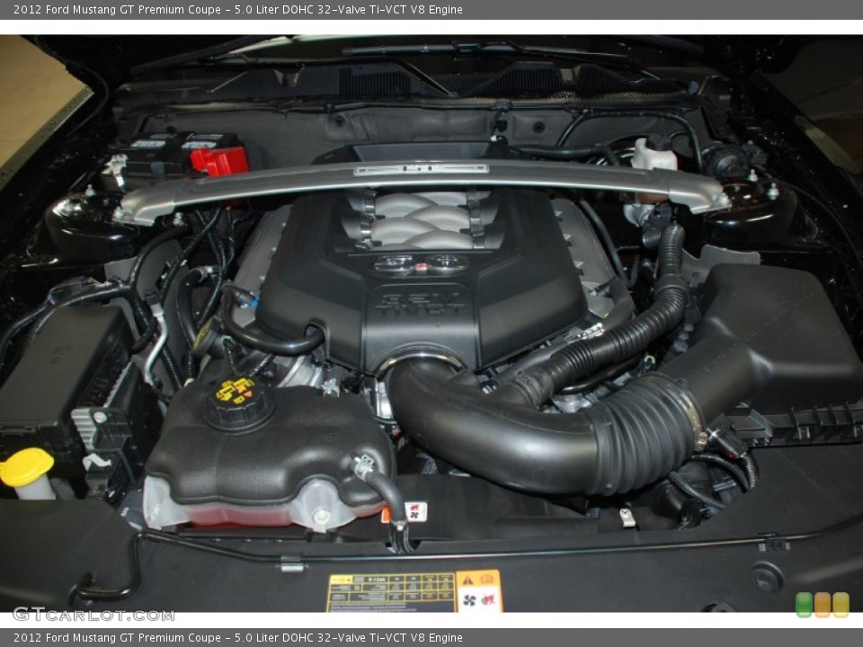 5.0 Liter DOHC 32-Valve Ti-VCT V8 Engine for the 2012 Ford Mustang #59430842